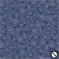 Windham Fabrics Front Porch Daisy Field Navy Windham Fabrics Front Porch Daisy Field Navy