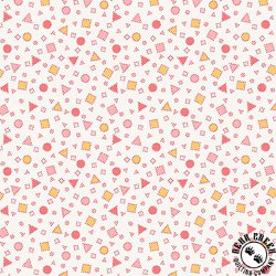 Maywood Studio Dilly Dally Shapes Pink/Yellow Maywood Studio Dilly Dally Shapes Pink/Yellow