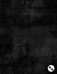 Wilmington Prints Crimson Blooms Dry Brush Jet Black