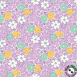 Maywood Studio Dilly Dally Floral Purple Maywood Studio Dilly Dally Floral Purple