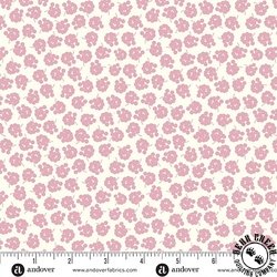 Andover Fabrics Coastal Walk Tiny Tansy Bubblegum