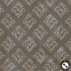 P&B Textiles Le Jardin Diamond Geo Darker Stone/Warm Grey P&B Textiles Le Jardin Diamond Geo Darker Stone/Warm Grey