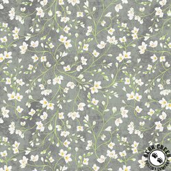 Windham Fabrics Tulip Fields Blooming Buds Cement