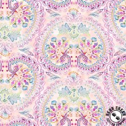 In The Beginning Fabrics Daydreams Floral Paisley Multi In The Beginning Fabrics Daydreams Floral Paisley Multi