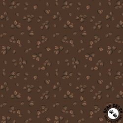 Clothworks Perfect Blend Coffee Beans Brown