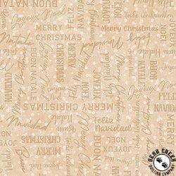 Maywood Studio Winter Wreaths Merry Christmas Cream Maywood Studio Winter Wreaths Merry Christmas Cream