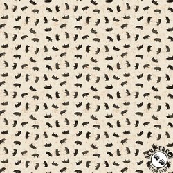 Clothworks Backyard BBQ Pigs Light Khaki Clothworks Backyard BBQ Pigs Light Khaki