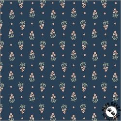 Windham Fabrics Tapestry Posy Prussian