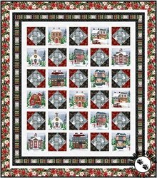 Hollyville Manor Christmas Parade Free Quilt Pattern