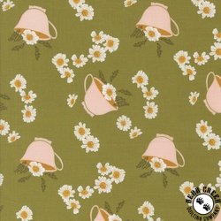 Moda Frivolity Daisy Tea Lichen Moda Frivolity Daisy Tea Lichen