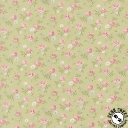 Moda Abide Field Floral Light Green