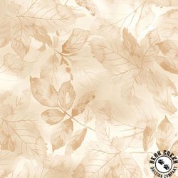 Maywood Studio Rustle Tonal Leaves Tan