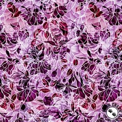 P&B Textiles Petal Play 108 Inch Wide Backing Graphic Floral Pink/Fuchsia