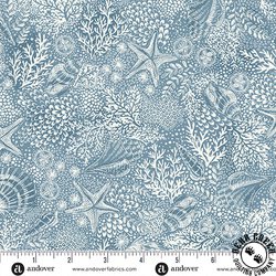 Andover Fabrics High Tide Reef Mid Blue