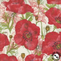 Moda Superbloom Poppy Cream Moda Superbloom Poppy Cream