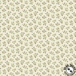 Andover Fabrics Ayla Floral Calico Parchment
