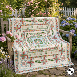 Blushing Meadow Quilt Kit - REGISTRATION