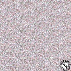 Andover Fabrics Petite Fleur Petals Blue Andover Fabrics Petite Fleur Petals Blue