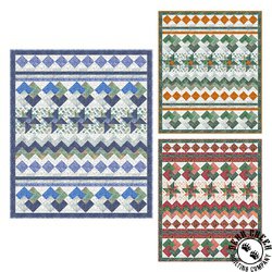 Keene Valley Lap Quilt, Wall Hanging and Runner Quilt Pattern