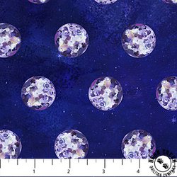 Figo Fabrics Full Moon Navy