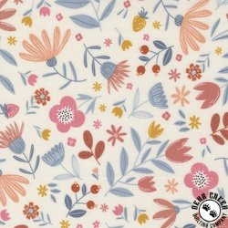 Moda Blossoms and Blooms Flowers Pearl