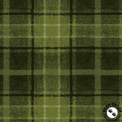 Maywood Studio Holly Jolly Flannel Big Plaid Green Maywood Studio Holly Jolly Flannel Big Plaid Green