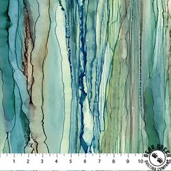 Northcott The Great Outdoors Texture 2 Teal/Multi