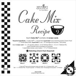 Miss Rosie's Quilt Co. Cake Mix Recipe 9 Foundation Paper