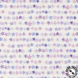 Moda Delphinium Daisy Chain Snowdrop Moda Delphinium Daisy Chain Snowdrop
