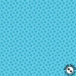 Andover Fabrics Thousand Steps Sea Urchin Turquoise Waters Andover Fabrics Thousand Steps Sea Urchin Turquoise Waters
