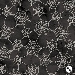 Maywood Studio Spooky Stitches Spiderwebs Black Maywood Studio Spooky Stitches Spiderwebs Black
