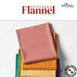 Stitcher's Flannel Strip Roll by Riley Blake Designs