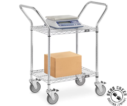 Chrome Wire Cart
