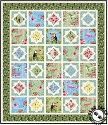 Tropical Vibes II Free Quilt Pattern Tropical Vibes II Free Quilt Pattern