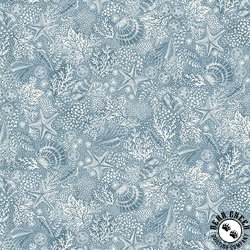 Andover Fabrics High Tide Reef Mid Blue