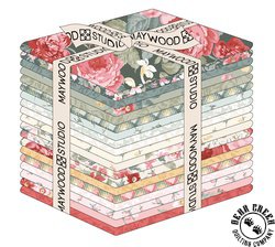 La Fleur Flannel Fat Quarter Bundle by Maywood Studio La Fleur Flannel Fat Quarter Bundle by Maywood Studio