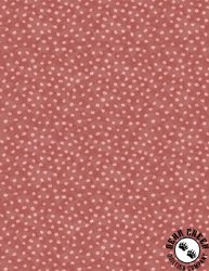 Wilmington Prints Harvest Blooms Dots Red