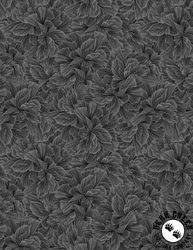 Wilmington Prints Midnight Garden Petal Texture Black