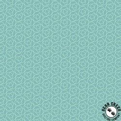 P&B Textiles Whimsy II Overlapping Rings Teal P&B Textiles Whimsy II Overlapping Rings Teal