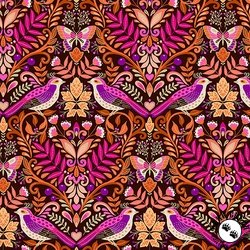 Andover Fabrics Luxe Damask Pink Andover Fabrics Luxe Damask Pink