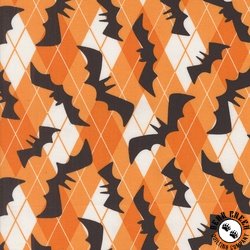 Moda Fab Boo Lous Going Batty Pumpkin Moda Fab Boo Lous Going Batty Pumpkin