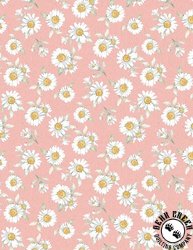 Wilmington Prints Daisy Days Daisies Pink Wilmington Prints Daisy Days Daisies Pink