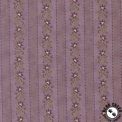 Moda Collections for a Cause Essence Floral Stripe Lavender
