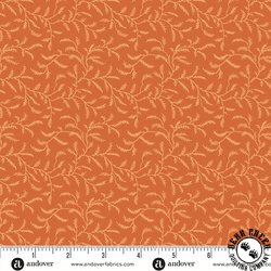 Andover Fabrics Autumn Woods Wildfern Orange