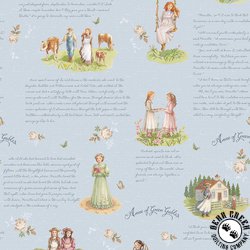 Riley Blake Designs Anne of Green Gables 2 Main Sky