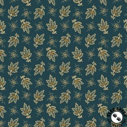 Andover Fabrics Carolina Falling Fleur Blue Andover Fabrics Carolina Falling Fleur Blue