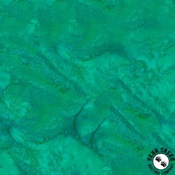 Island Batik Basics Tantalizing Teals Parakeet