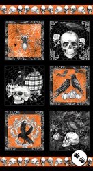 Studio E Fabrics Fear Factory Block Panel Studio E Fabrics Fear Factory Block Panel
