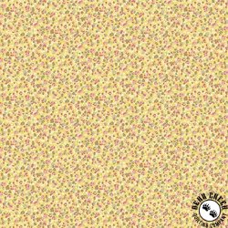 Andover Fabrics Petite Fleur Petals Yellow Andover Fabrics Petite Fleur Petals Yellow