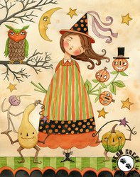 Riley Blake Designs Ghoul Friends Panel Riley Blake Designs Ghoul Friends Panel